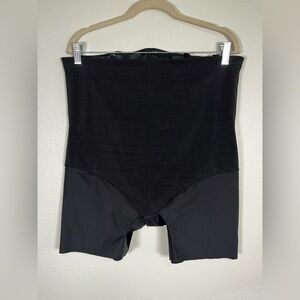 Honeylove Black High-Waisted Shapewear Shorts Size 3X New With Tags